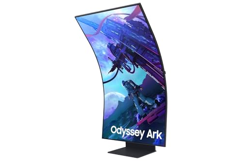 Samsung Monitor Odyssey Ark(S55CG970),Curvo (1000R), 55”,3840×2160(UHD 4K) Mini-LED,HDR10 