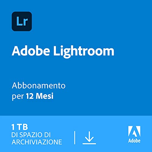 Adobe Lightroom 1TB | 1 Anno | PC/Mac 