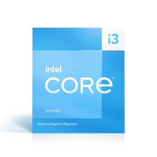 Intel® Core™ 13ª generazione i3-13100F Desktop Processore (4 