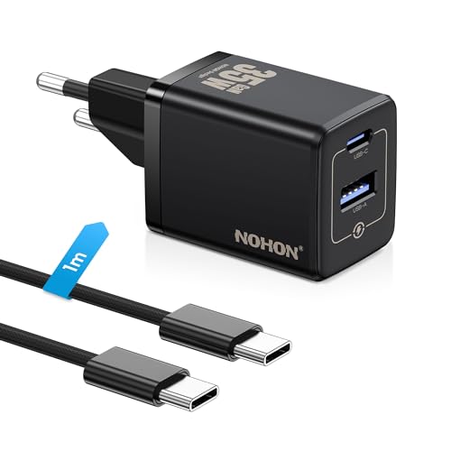 NOHON Caricatore USB C 35W: Rapido Caricabatterie PD 