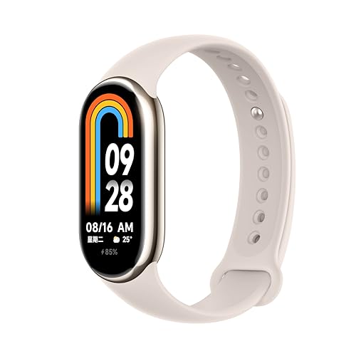 Xiaomi Smart Band 8, Cornice Metallica, Schermo AMOLED 