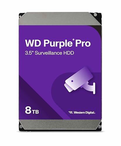 WD Purple Pro 8TB per Smart Video, Hard 