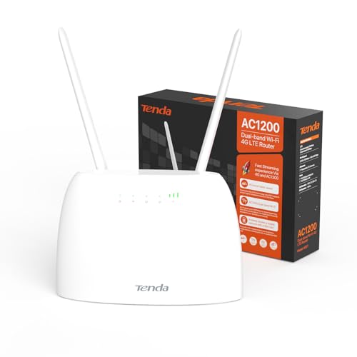 Tenda 4G07 Router 4G LTE Con SIM, Router 