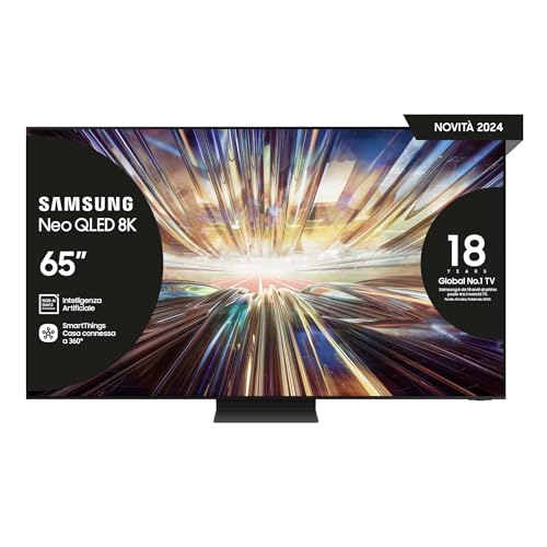 Samsung TV QE65QN800DTXZT Neo QLED 8K, Smart TV 