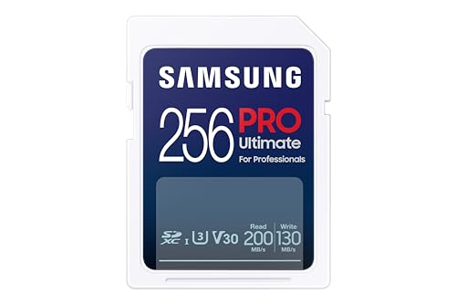 Samsung Memorie PRO Ultimate Scheda SD da 256GB, 