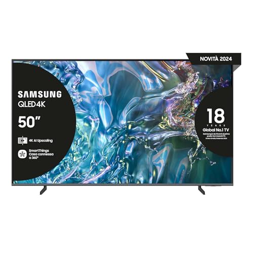 Samsung Smart TV 50″ QE50Q64DAUXZT QLED 4K, Upscaling 