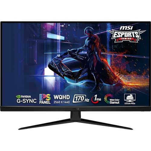 MSI G321Q Monitor Gaming 32″ WQHD – Pannello 