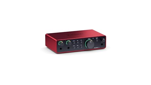 Focusrite Scarlett 2i2 (4° gen.), interfaccia audio USB 