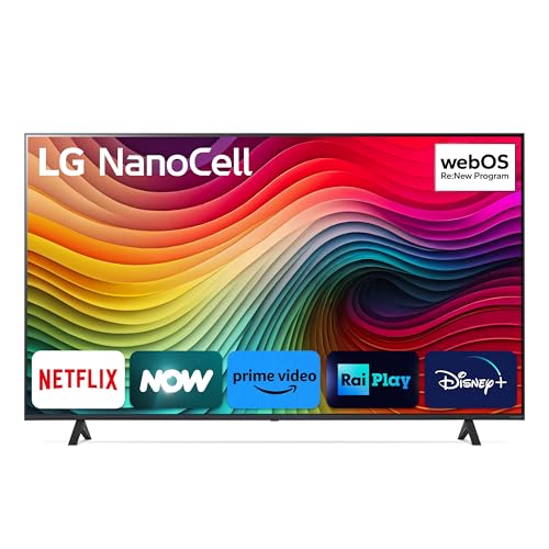 LG NanoCell 55”, Serie 81 2024, 55NANO81T6A, Smart 