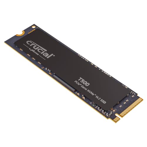 Crucial T500 SSD 4TB PCIe Gen4 NVMe M.2 