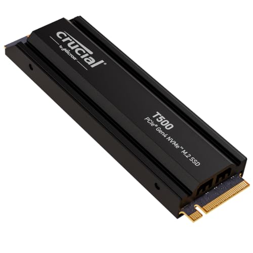 Crucial T500 SSD 1TB PCIe Gen4 NVMe M.2 