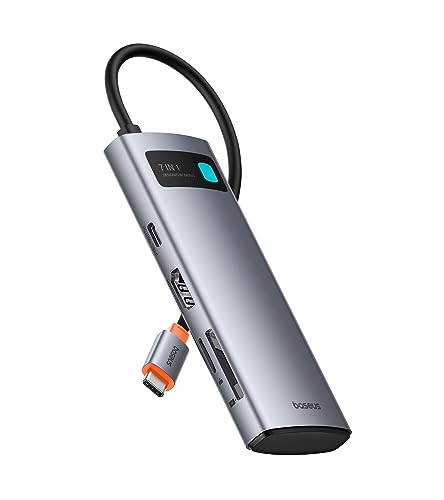 Baseus Hub USB C 7 in 1 Adattatore 