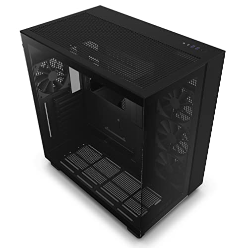 NZXT H9 Flow Case per PC gaming mid-tower 