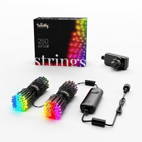 Twinkly Strings 250 LED RGB, Striscia di Luci 