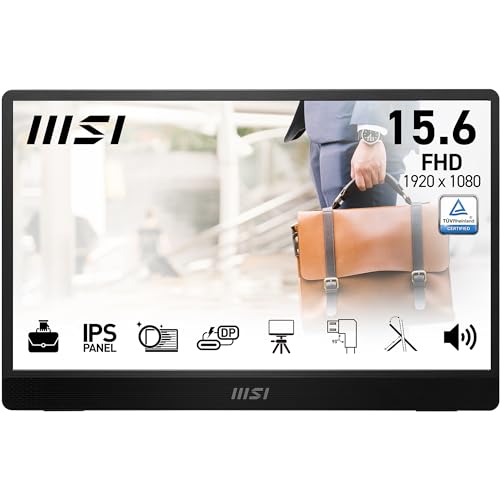 MSI PRO MP161 E2U Monitor portatile FHD 15,6″ 