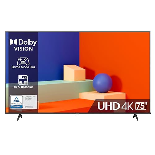 Hisense 75″ UHD 4K 2023 75E63KT, Smart TV 