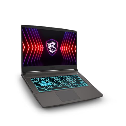 MSI Thin 15 B13UC-1851IT, Notebook Gaming, 15.6\” FHD 144Hz, i7-13620H, Nvidia RTX 3050 4GB GDDR6, 16GB RAM DDR4 3200MHz, 512GB SSD PCIe4, WiFi 6E, Win 11 Home [Layout e Garanzia ITA] Nero 