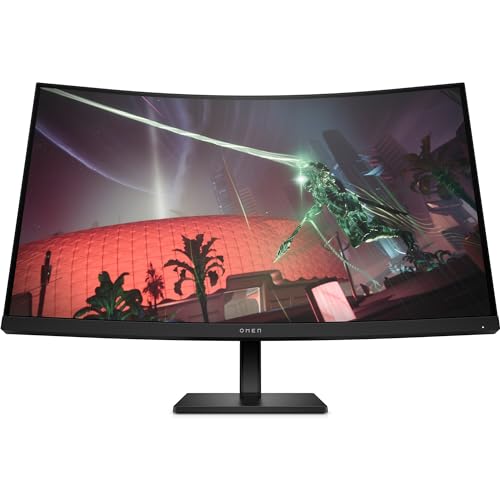 HP OMEN 32c Monitor Curvo da 32 pollici