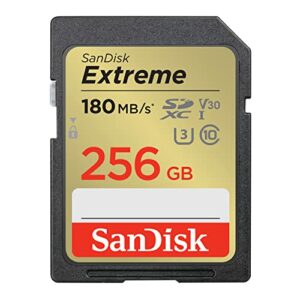 SanDisk Extreme Scheda SDXC da 256 GB + RescuePro Deluxe