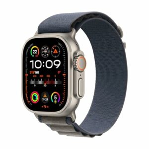 Apple Watch Ultra 2 GPS + Cellular 49mm - Cassa in titanio e Alpine Loop blu Large