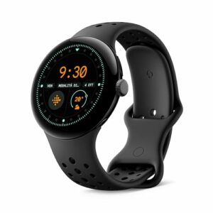 Google Pixel Watch 3 (41 mm) - Cassa nero opaco - Cinturino nero ossidiana - LTE