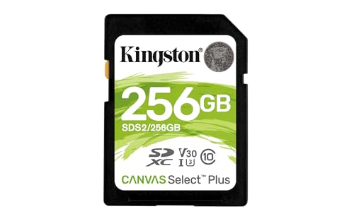 Kingston Canvas Select Plus SD - 256GB Classe 10 UHS-I