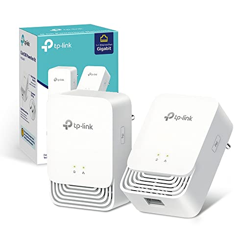 [Nuovo] TP-Link PG1200 KIT Powerline G.hn1200, G.hn Wave2 SISO, 1 × Porta Gigabit, Modalità di Risparmio Energetico, Plug & Play, Powerline di Nuova Generazione Più Affidabile