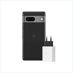 Google Pixel 7 128 GB - Nero ossidiana + Caricatore USB-C da 30W