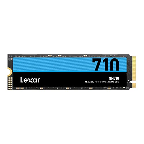 Lexar SSD 1TB interno, M.2 2280 PCIe Gen4x4 NVMe