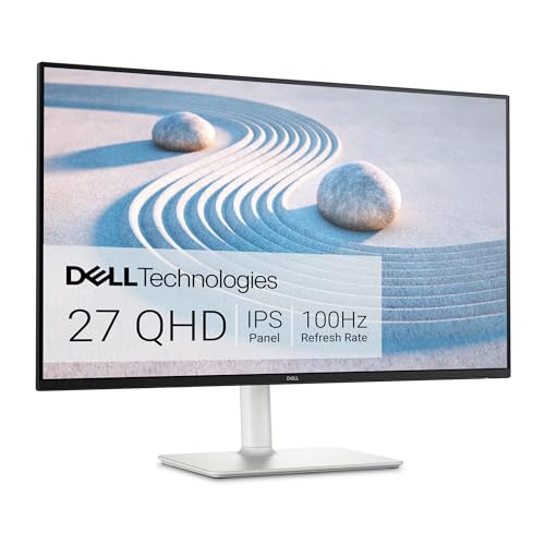 Monitor Dell 27" QHD (2560x1440) 100Hz con Altoparlanti integrati - Bianco