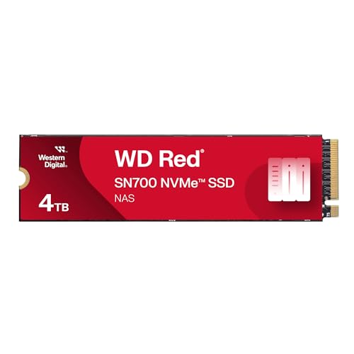 WD Red SN700 4 TB NVMe - 3400MB/s