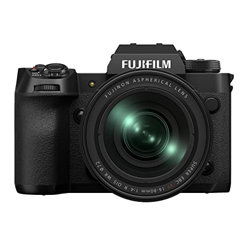 Fujifilm X-H2 + XF16-80mmF4 R OIS WR - Fotocamera APS-C 40MP, Video 8K, 20fps