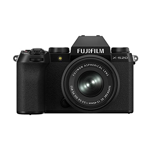 FUJIFILM X-S20 Fotocamera 26MP video 6.2K + Obiettivo XC15-45mmF3.5-5.6