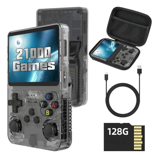 Console R36S - Linux, 128GB, 20000 giochi, IPS 3.5"