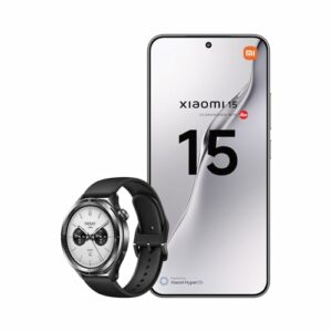 Xiaomi 15 + Watch S4 - 12+512GB, Leica, 50MP, 5240mAh, 90W HyperCharge - Bianco