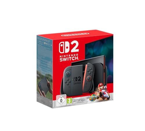 Nintendo Switch 2 + Mario Kart World Digitale Bundle 256GB 4K