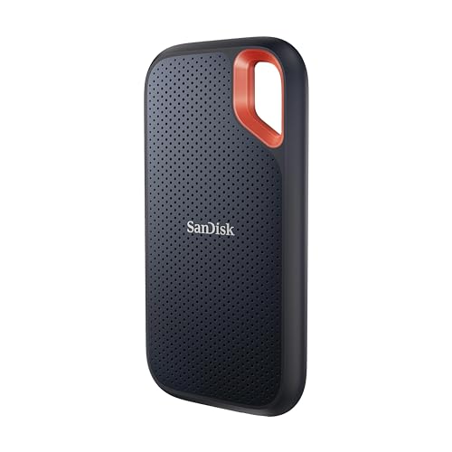 SanDisk 2TB Extreme SSD Portatile NVMe USB-C, IP65, Rugged