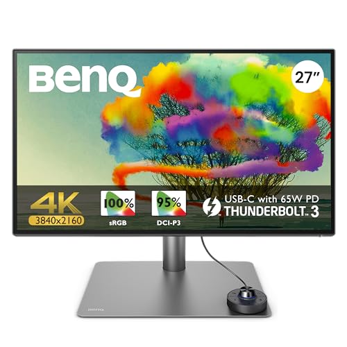 BenQ PD2725U Designer Monitor 27" 4K/UHD con modalità colore Mac