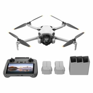 DJI Mini 4 Pro Fly More Combo con RC 2, 4K HDR, 3 Batterie, <249g