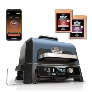 Ninja Woodfire Pro Connect XL Barbecue 7in1 Smart Grill Affumicatore IPX4