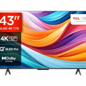 TCL 43T7B QLED TV 43" 4K - Google TV