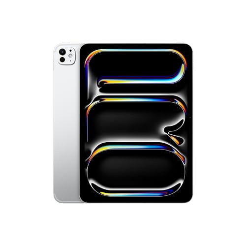 Apple iPad Pro 11" M4 (Cellular) 1TB Vetro Standard - Argento