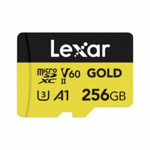 Lexar GOLD Micro SD 256GB UHS-II V60 - Lettura Fino a 280MB/s