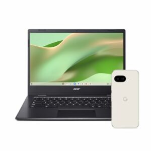 Google Pixel 9a 128GB Grigio Creta + Chromebook 14" omaggio