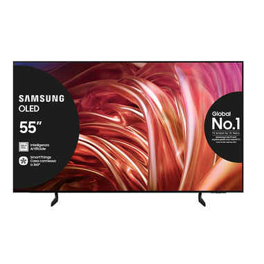 Samsung TV OLED 4K 55" QE55S85DAEXZT - Graphite Black - Unieuro