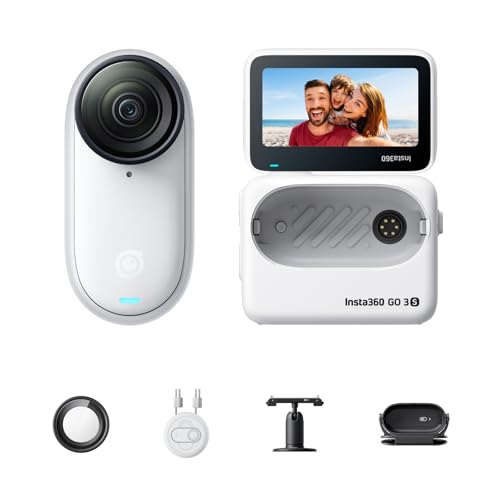 Insta360 GO 3S (128GB) - Cam 4K per vlogging con editing IA