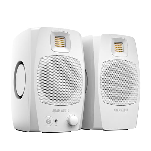 ADAM Audio D3V Monitor Attivi Desktop USB-C (Coppia) - Bianco
