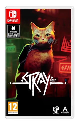 Stray Gioco Nintendo Switch Edizione Fisica + 6 Carte Illustrate - Multicolore
