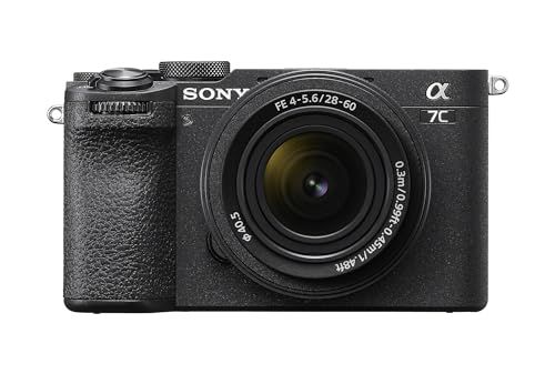 Sony Alpha 7CII - Fotocamera mirrorless full-frame + Obiettivo 28-60mm - Nero