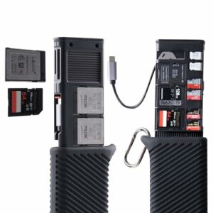 PGYTECH Lettore CFexpress B/SD/MicroSD USB 3.2 - Nero